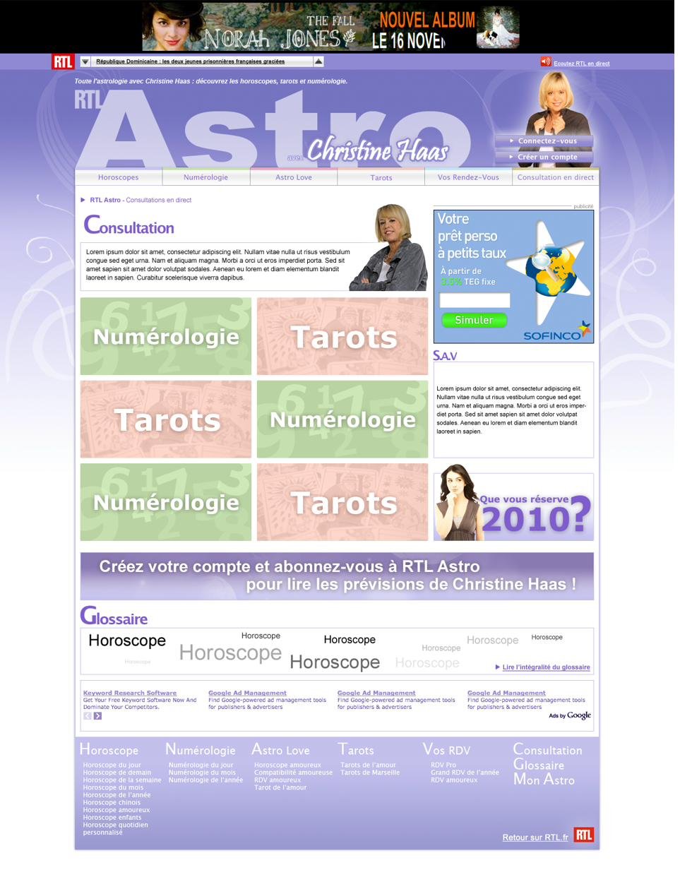 Consultations RTL Astro