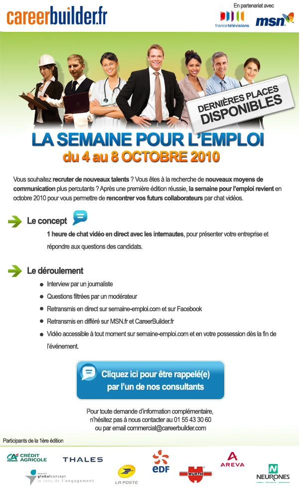 Semaine Emploi CareerBuilder